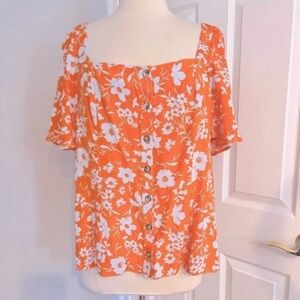F&F Floral Blouse